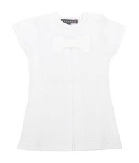  Vestido algodon manga corta bebe