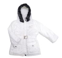 Campera Nena con Capucha Desmontable y Botones