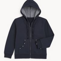 Campera de Algodon Con Friza con Tachas 