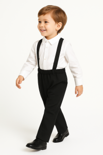 Pantalon Alpaca Recto Con Tiradores