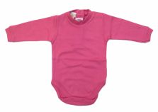 Body Manga Larga Algodon Liso 