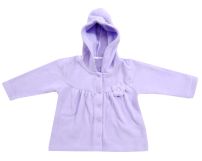 Tapado Polar Liso con Flor