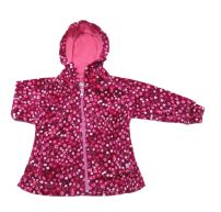 Campera de Plush con Capucha Estampado Floreado 