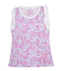 Remera Musculosa Estampado Floreado