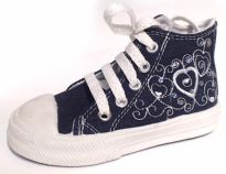 Bota De Jean Con Lentejuelas