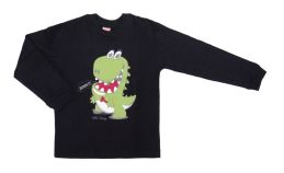  Remera Bebe con Puños dinosaurios