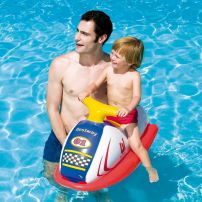 Jet Ski Sky - Moto de agua Inflable  base roja o amarilla. 