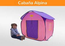 Cabaña Alpina Pelotero Casita Autoarmable plegable