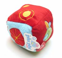  Cubo Peluche Pequeño Sonajero 