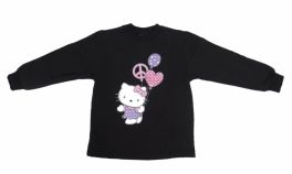 Buzo de Algodon Frizado Estampado de Hello Kitty 