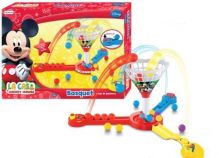 La casa de mickey mouse Basquet presiona y la pelota salta a la canasta