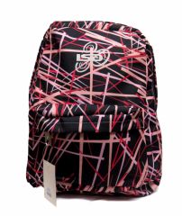  Mochila grande espalda con un bolsillo al frente corazones o rayas