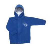 Campera Polar con Capucha y Cierre 