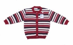 Cardigan Saquito de Cashmilon Rayado 