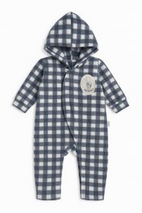 Enterito de polar con capucha escoces