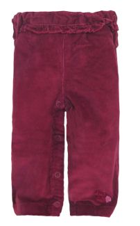 Pantalon Corderoy cintura Elastizada con Voladitos