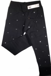 calza de algodon con lycra y tachas