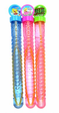 Burbujero water bubble en forma de tubo largo - tapa con dibujitos