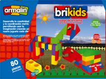 Brikids bloques en caja 80 piezas nivel 3