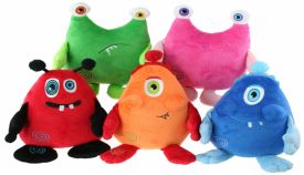 annoying monster peluche con sonidos y grabador de voz. repite, eructa, rie, grita, ronca y vibra