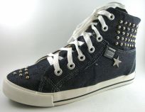 zapatillas Botas Botitas basket con tachas 