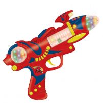 Pistola con luz y sonido de Spiderman (30 cm.)