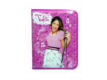 Canopla/cartuchera 1 cierre 1 piso Violetta Violeta