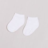 SOQUETE CAÑA SUPER CORTA DE ALGODÓN ELASTIZADO PARA BEBES Y NIÑOS. 