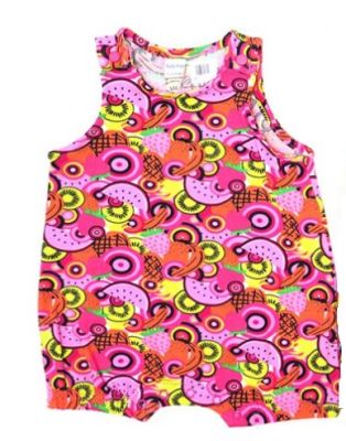 Enterito Algodon Sin Manga Estampado