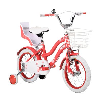 Bicicleta Infantil Rodado 14 Con Canasta y asientito nena