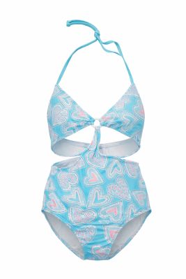 Remera Manga Corta Estampado Flor con Glitter