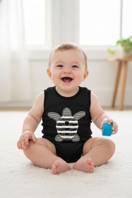 Body Algodon Sin Manga Bordado