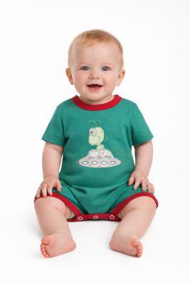 Enterito Manga Corta Jesey De algodon Bordado