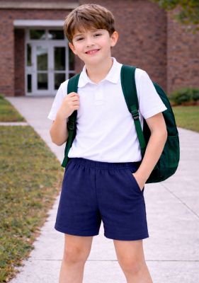 Short Algodon Rustico Colegial