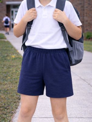 Short Colegial Algodon Rustico