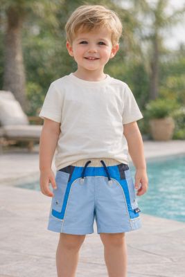 Short De Baño Microfibra Con Suspensor