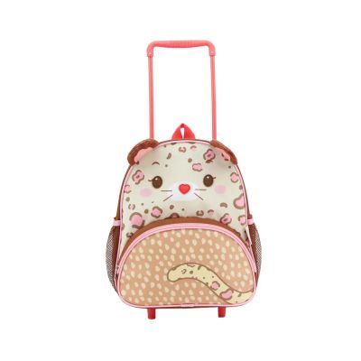 Mochila Con Carro Jardin Animal - Leopardo