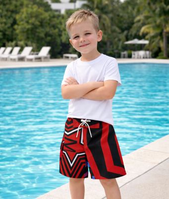 Bermuda de Baño Microfibra Tipo Surf Con Elastico y Con Suspensor