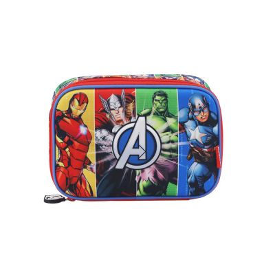 Cartuchera Marvel Avengers - 1 Division - Frente En Relieve 3D