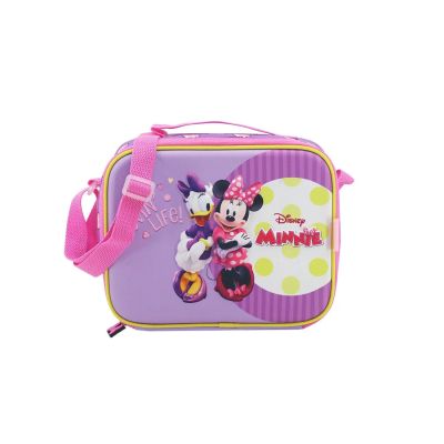 Lunchera Termica Minnie Mouse - Frente En Relieve 3D