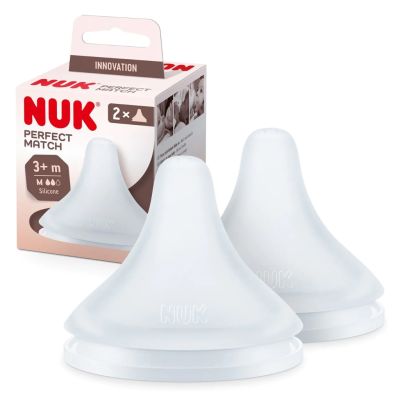 Tetina Perfect Match x 2 Flujo Medio 3m+