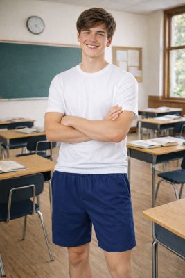 Short de Futbol Tela Gabardina