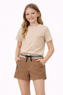 Short Gabadina Con Cintura Regulable