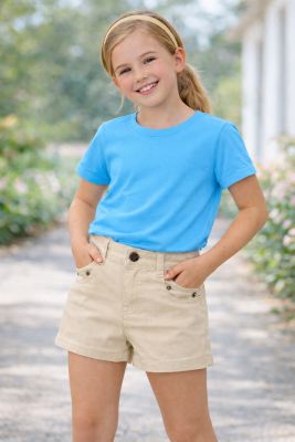 Short Gabardina Elatizado Liso