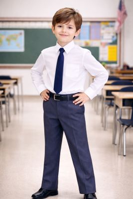 Pantalon Sarga Pinzado