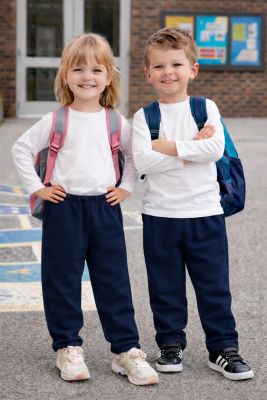 Pantalon  Jogging con  friza Colegial
