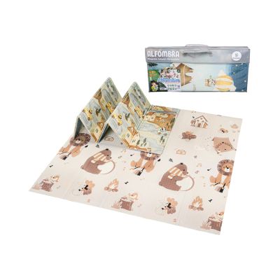 Alfombra Antigolpes Plegable Infantil Reversible 180Cm X 200Cm