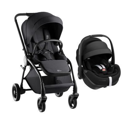 Cochecito Modular Rio Con Huevito Pebble 360 Reclinoestirable