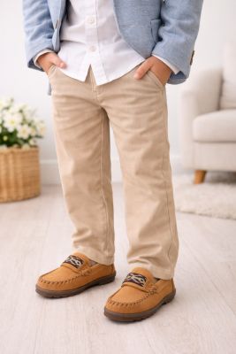 Mocasin Terminacion a Mano Cuero