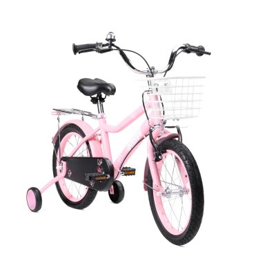 Bicicleta Infantil Rodados 16 Con Canasta Goma Inflable